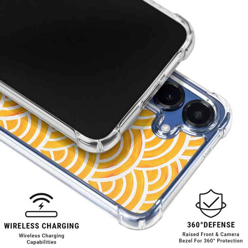 Japanese Wave by Cat Coq Galaxy S25 Plus Clear Case